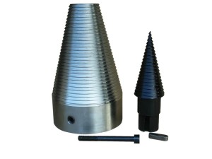 Stożek do łuparki  120 mm z wymiennymi końcówkami