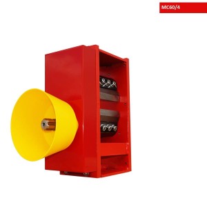 Mechanizm tnący CM-60/4 do budowy rębaka do gałęzi